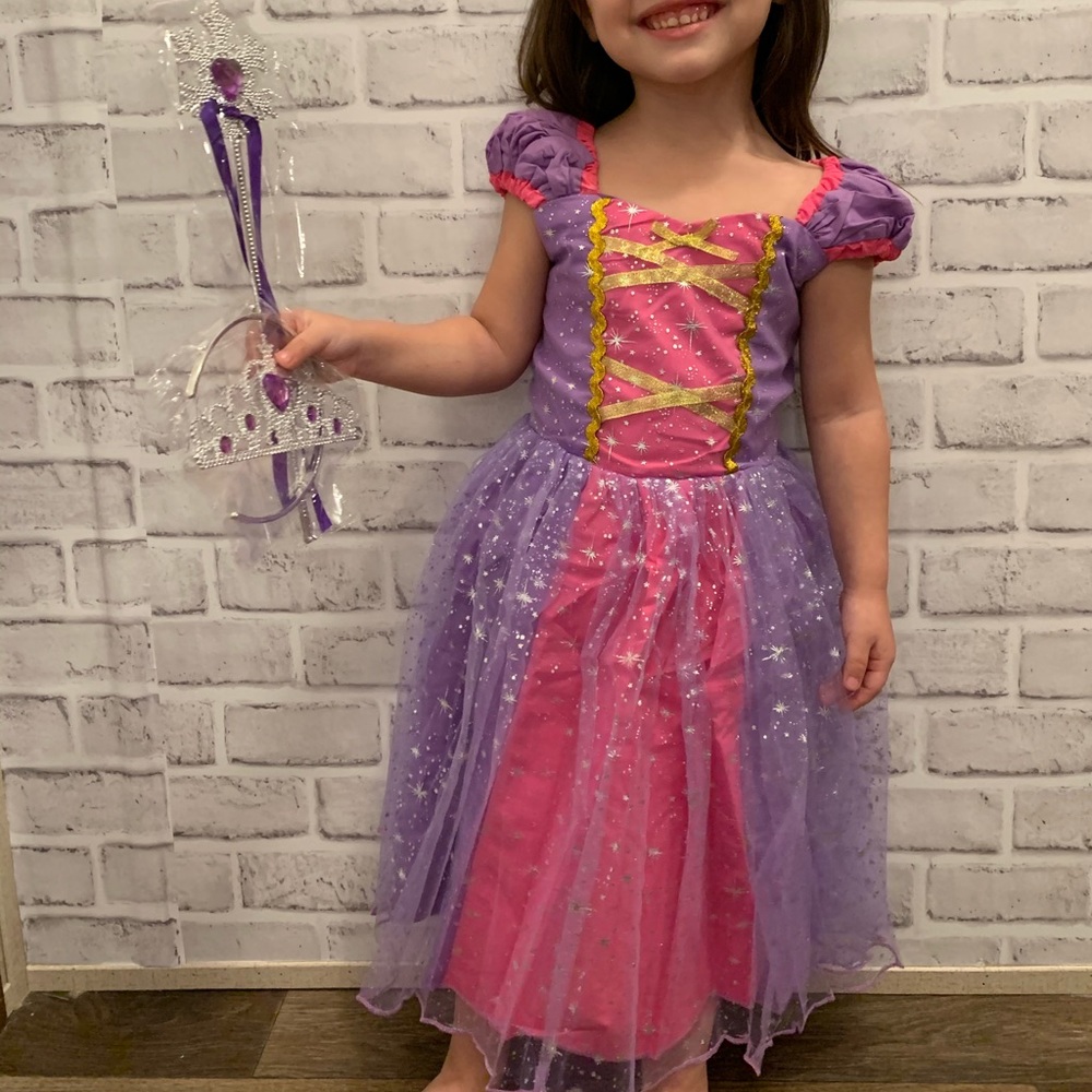 Princess Rapunzel Sofia Dress